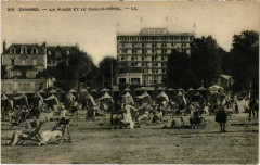 Dinard- La Plage et le Gallic Hotel France à Dinard