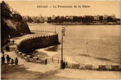 Dinard- La Promenade de la Digue France à Dinard