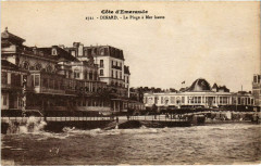 Dinard- La Plage a Mer haute France à Dinard