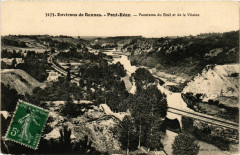 Env. de Rennes - Pont-Réan - Panorama du Boél et de la Vilaine à Rennes