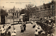 Rennes - Obséques de S.E. le Cardinal Labouré (26 avril 1906) à Rennes