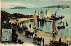 Dinard - La Cale a Marée basse à Dinard