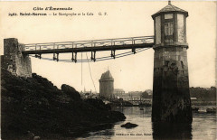 Cote d'emeraude - Saint-Servan - Le Marégraphe et la Cale