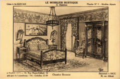 Le Mobilier Rustique - Chambre Bressane