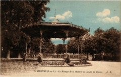 Rennes (I.-et-V.) - Le Kiosque de la Musique au Jardin du Thabor à Rennes