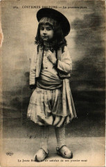 Costumes Bretons-La premiere pipée