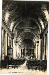 Rennes-Intérieur de la Cathédrale à Rennes
