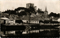 Montrichard - Vue generale sud-Donjon (fin du Xi s. ) -
													41 Loir et Cher
												