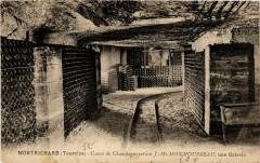 Montrichard (Touraine) - Caves de Champagnissation J M Monmousseau -
													41 Loir et Cher
												