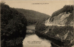 La Bourboule La route du Barrage à La Bourboule