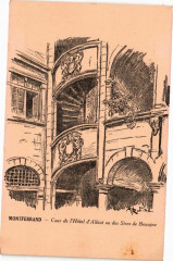 Montferrand - Cour de l'Hotel d'Albiat ou des Sires de Beaujeu