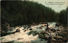 Tence - Le Saut du Goujon (Chute naturelle sur le Lignon) -
																					43190 Tence
																			