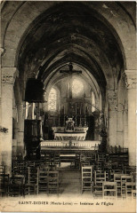 Saint-Didier - Interieur de l'Eglise