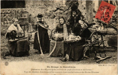 Un Groupe de Dentellieres - Folklore