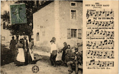 Bourrée - Ney Ma Chin Saou - Folklore -
													43 Haute Loire
												