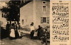 Bourrée - Ney Ma Chin Saou - Folklore -
													43 Haute Loire
												