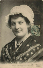 Costumes de Savoie - Environs de Chambery - Femme - Type