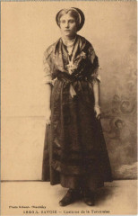 Savoie - Costume de la Tarentaise - Femme - Type -
													73 Savoie
												