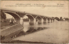Creches sur Saone Le Pont d'Arciat France