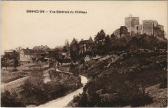 Brancion Vue Generale du Chateau France