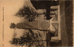 La Genete Monument aux Morts