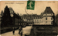 Chateau de Drée Facade principale à Château