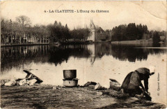La Clayette l'Etang du Chateau à Château