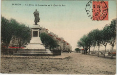 Macon La Statue de Lamartine France