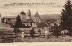 Cluny Clocher de l'horloge France à Cluny