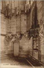 Cluny Interieur de la Chapelle Bourbon France à Cluny