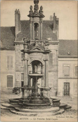 Autun La Fontaine Saint-Lazare France à Autun