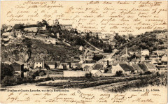 Avallon et Cousin Laroche vue de la Roche noire à Avallon