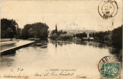 Champs - Le Canal et l'Ile
