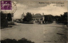 Arrivée de Saint-Fargeau à Mézilles