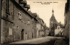 Avallon - Les Quartiers Antiques - Rue Bocquillot à Avallon