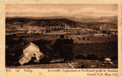 Vezelay - La Cordelle Emplacement ou Saint-Bernard précha la deuxieme à Vézelay