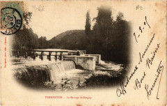 Vermenton - Le Barrage de Reigny à Vermenton