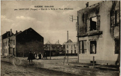 Guerre 1914-1915 - Saint-Die - Rue de la Rolle et Place