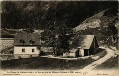 La Ferme du Schissrothried et le Lac au pied du Hohneck (alt 1366m
