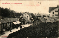 Les Vosges Pitt. - Le Col de la Schlucht un Jour de Fete