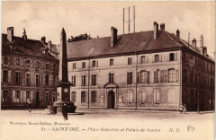 Saint-Die - Place Stanislas et Palais de Justice