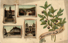 Souvenir de Saint-Die -
													88 Vosges
												