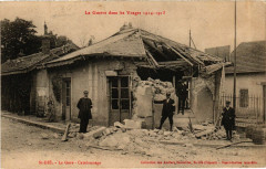 La Guerre dans les Vosges 1914-1915 Saint-Die La Gare Camionnage