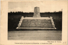 Inauguratton de la Pierre d'Haudroy