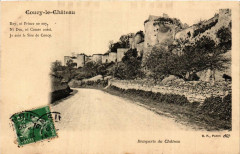 Coucy-le-Chateau Remparts du Chateau