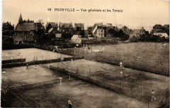 Pourville Vue générale et les Tennis