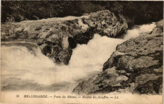 Bellegarde. Perte du Rhone. Entrée du Gouffre