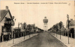 Tergnier Cité des Cheminots. Avenue du 5e Corps à Tergnier
