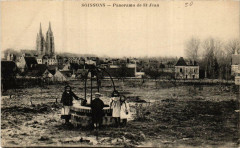 Soissons Panorama de Saint-Jean à Soissons