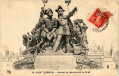 Saint-Quentin Devant du Monument de 1557 à Saint-Quentin
